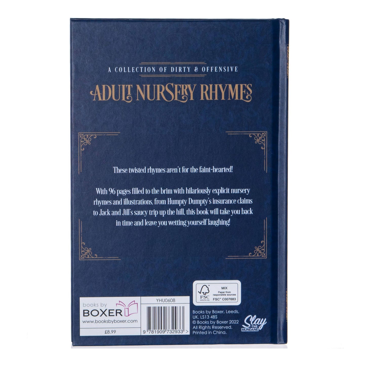 Adult Nursery Rhymes - Humour Gift Book - Novelty Gifts