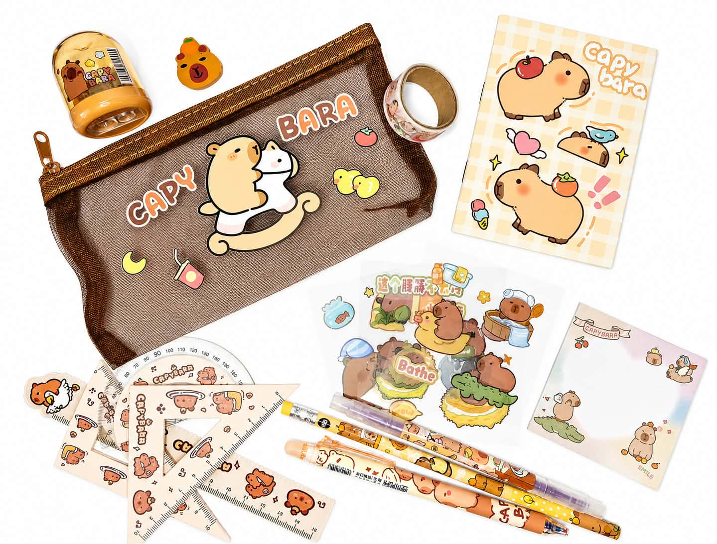 Capybara stationery box
