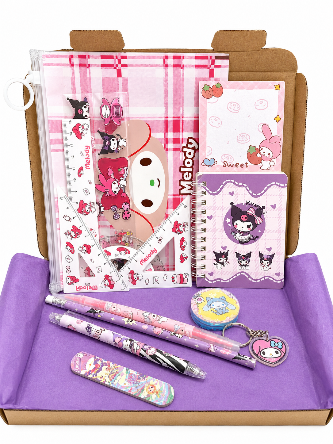 Back to school! Sanrio stationery letterbox gift