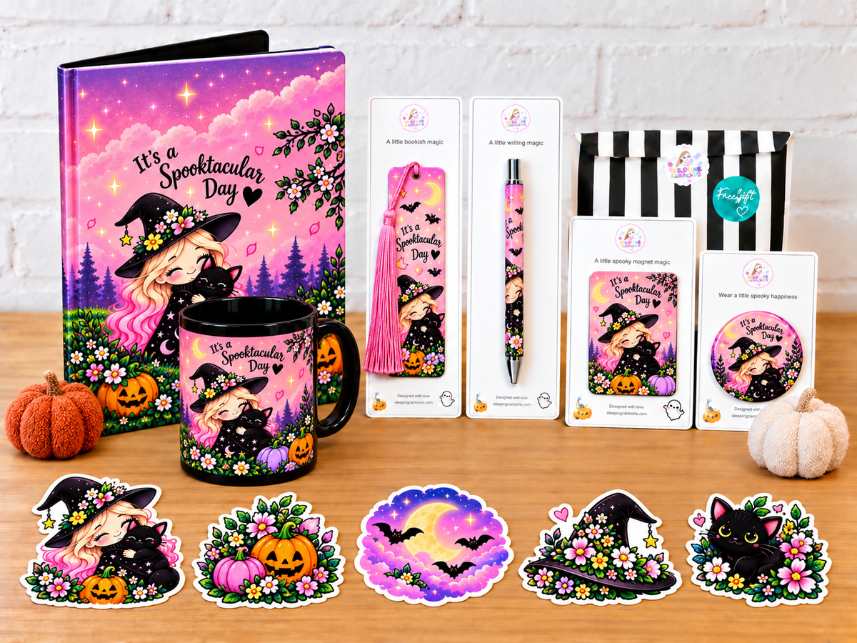 Kids Witch Halloween bundle
