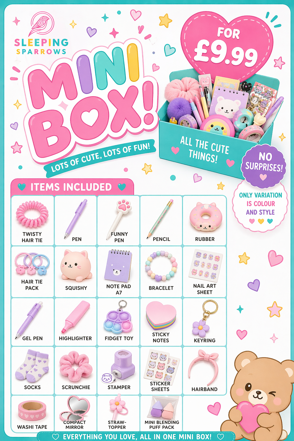 Mini Pre Packed Boxes