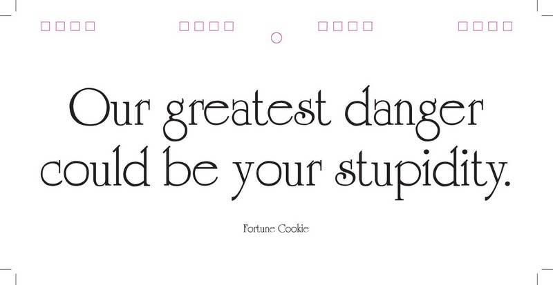 Classic Insults Flip Book