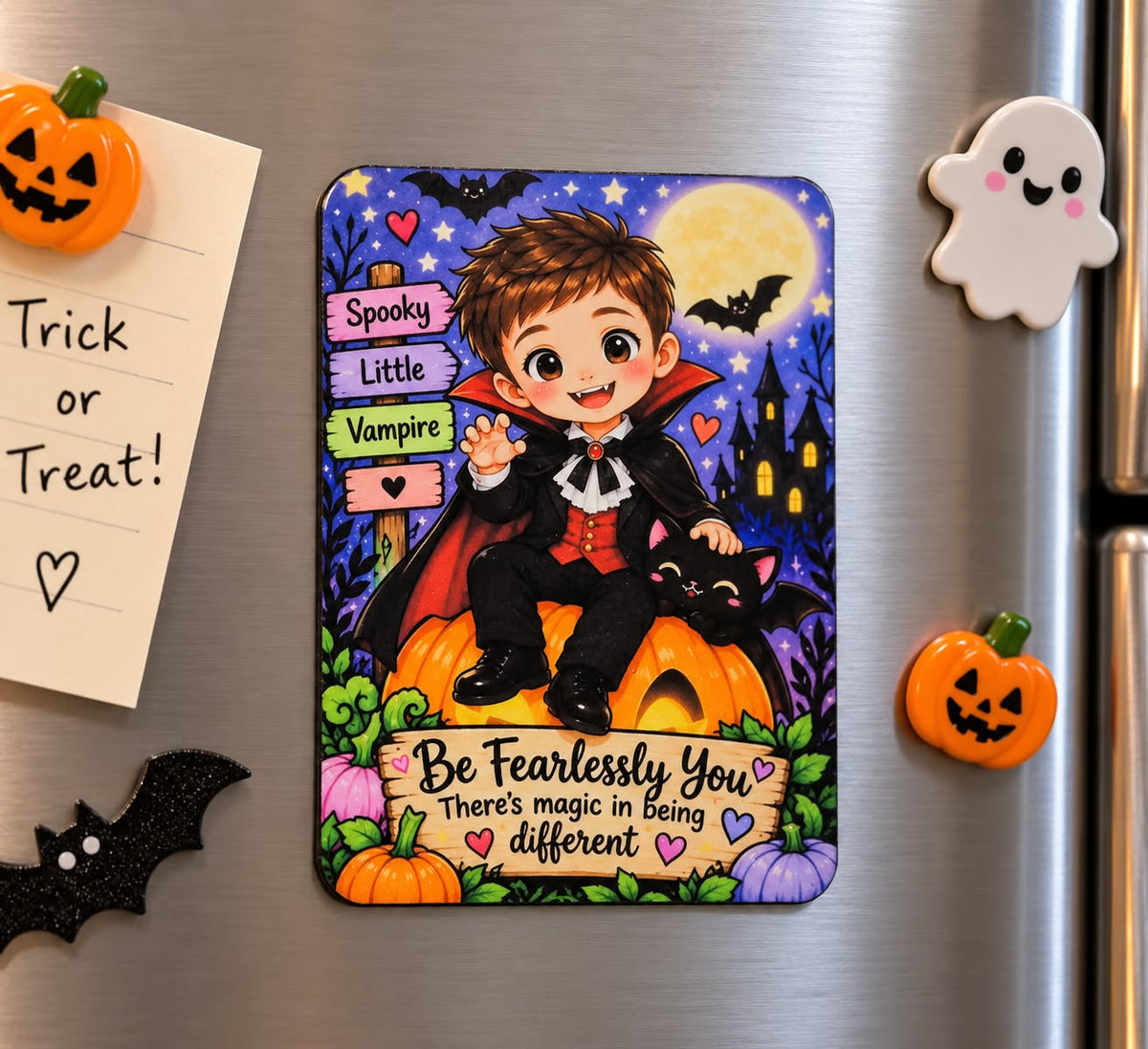 Kids Halloween Magnet