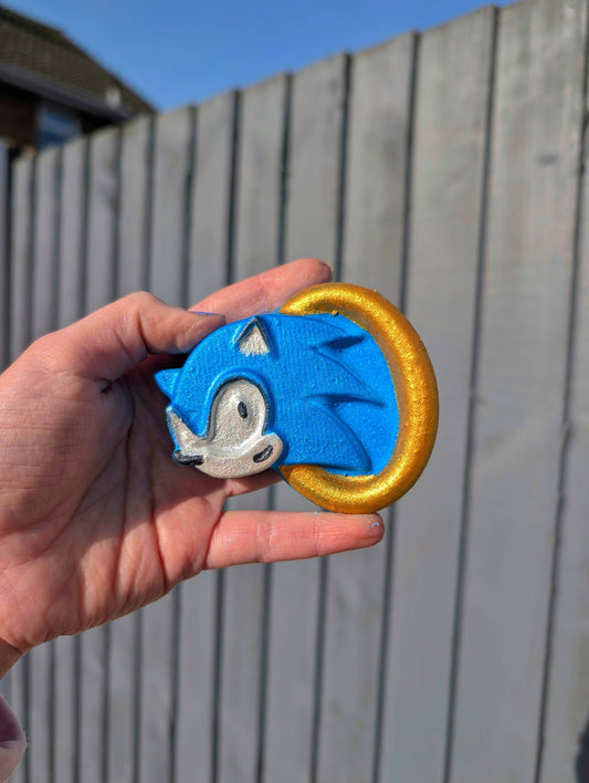 Blue Hedgehog Bath Bomb