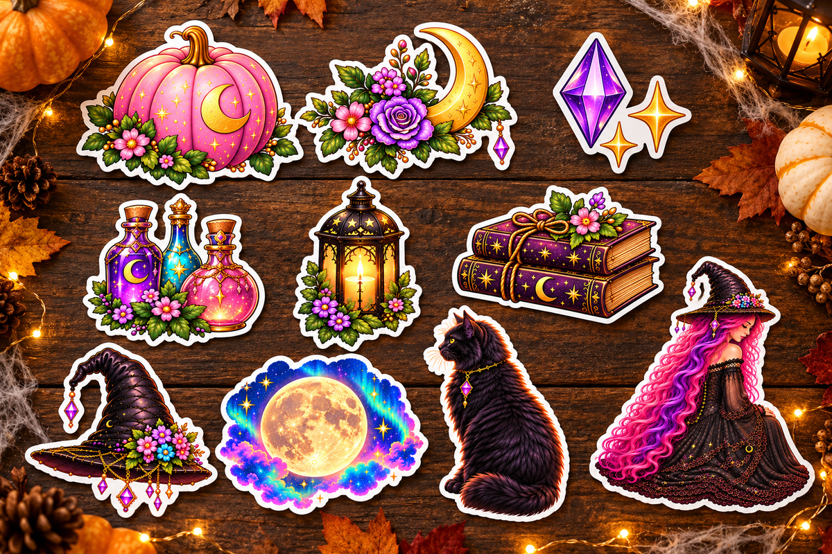 Gothic stickers
