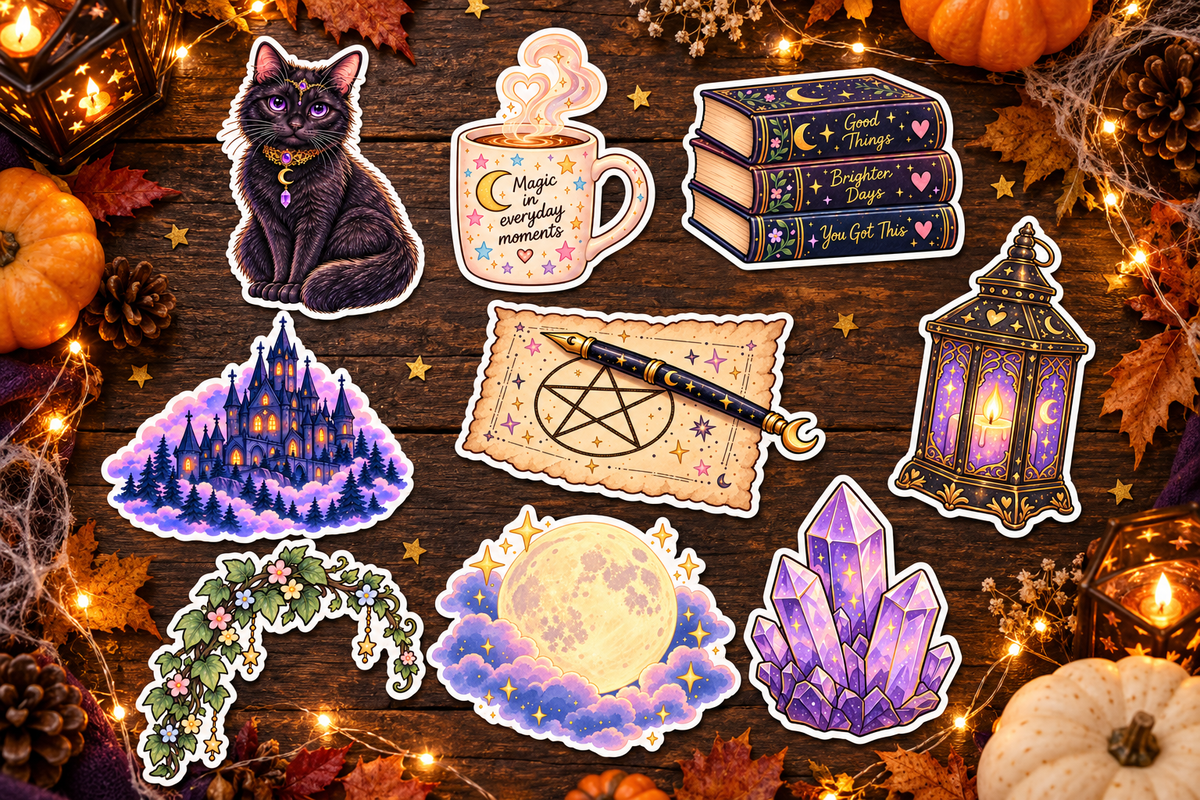 Gothic stickers