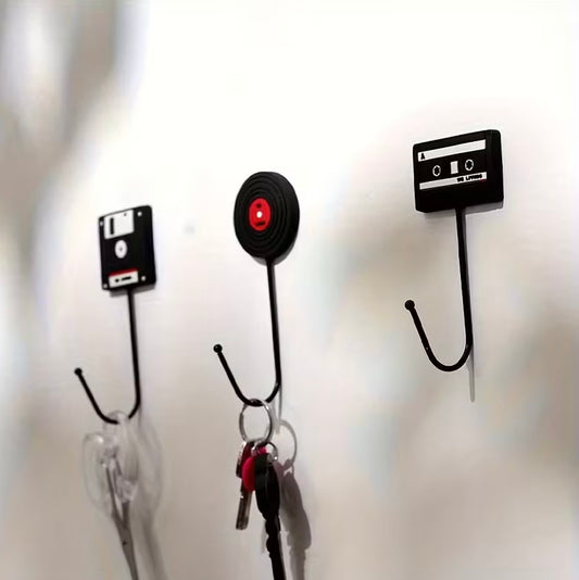 Retro style nail free hangers 3 pcs