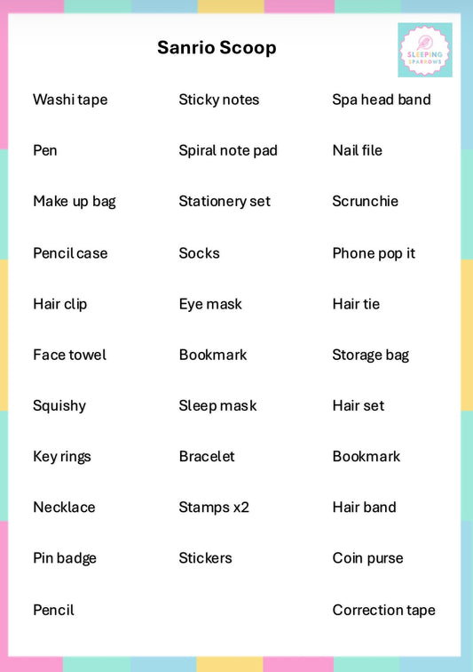 Sanrio Scoop