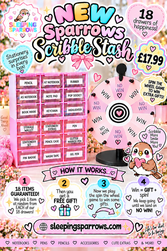 Sparrows Scribble Stash