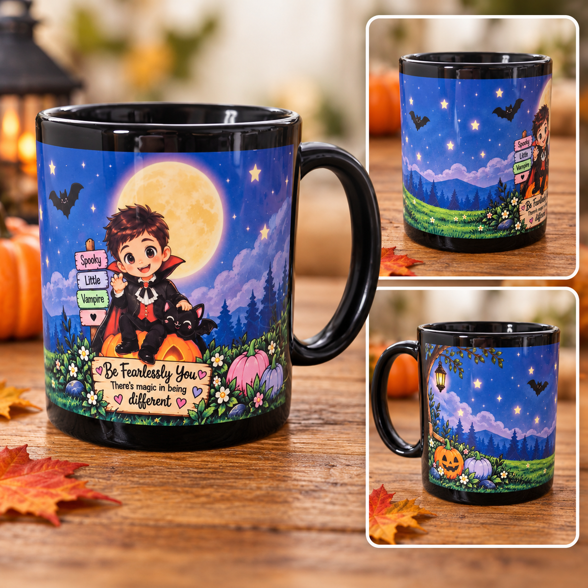Kids Halloween Mugs