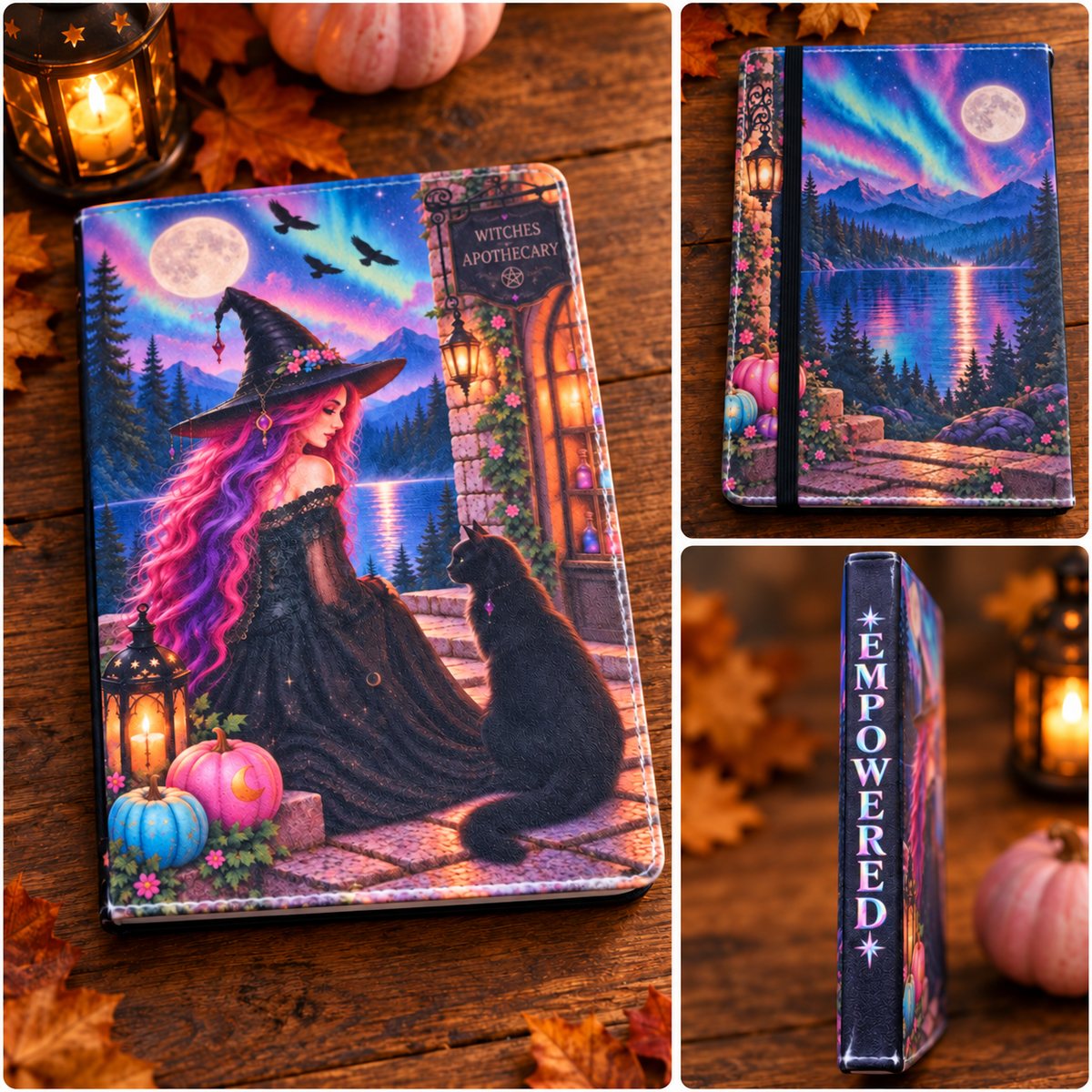 Gothic A5 Notebook cover and Notebook insert
