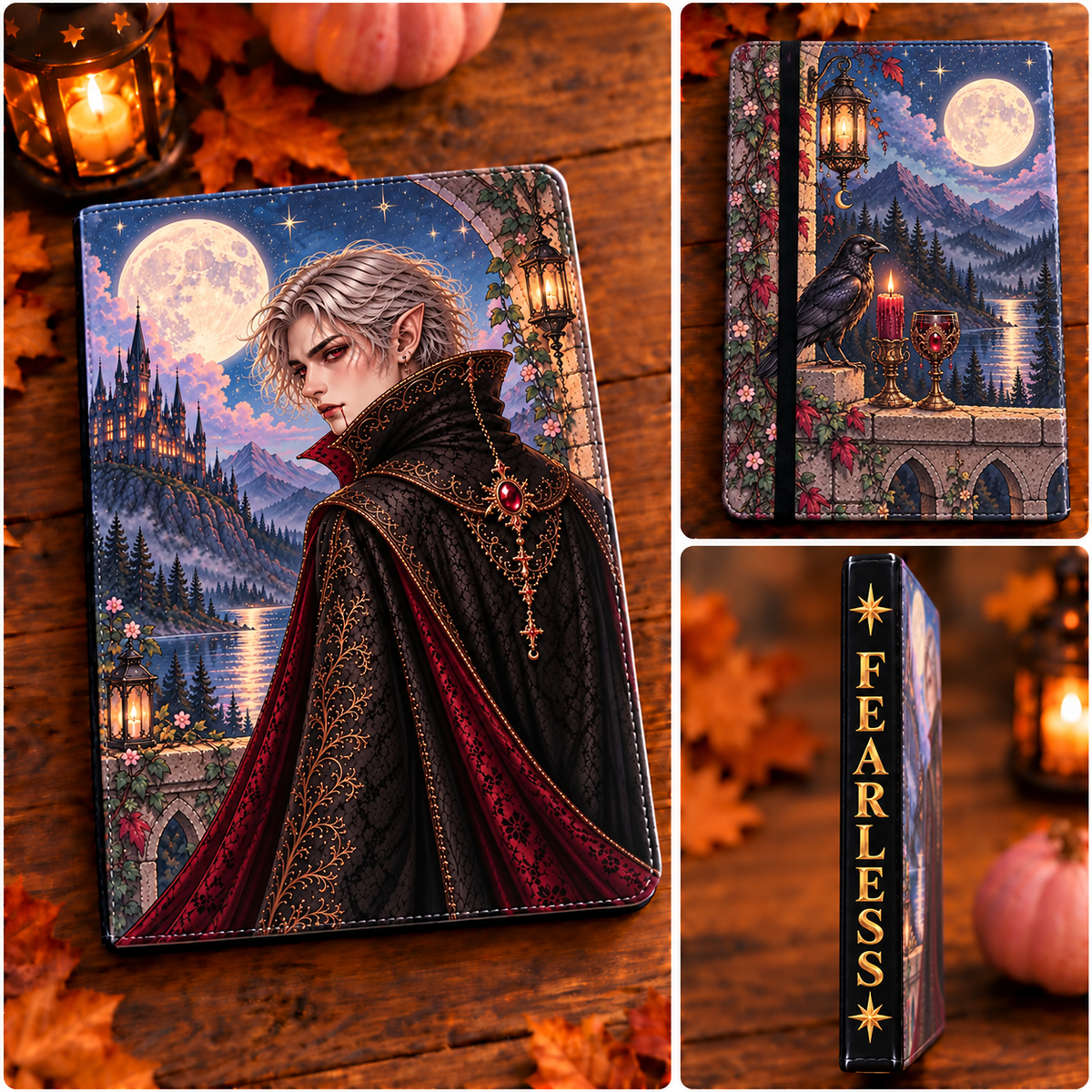 Gothic A5 Notebook cover and Notebook insert