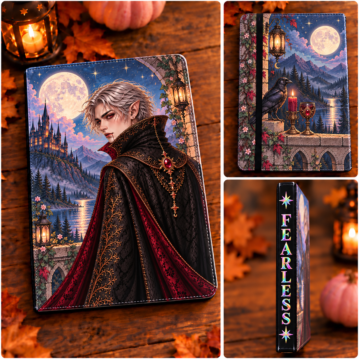 Gothic A5 Notebook cover and Notebook insert