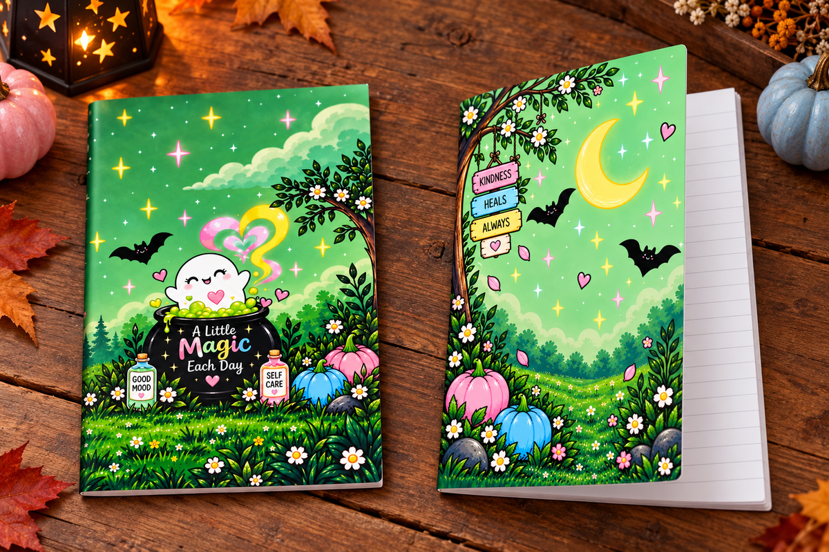 Kids Halloween Notebooks.