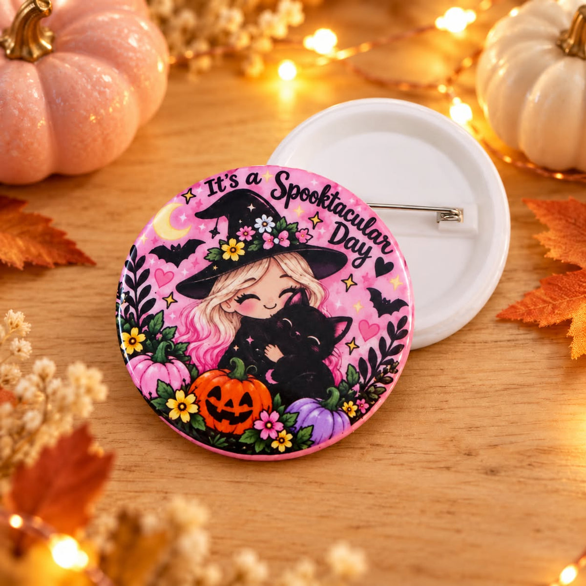 Kids Halloween Button badges