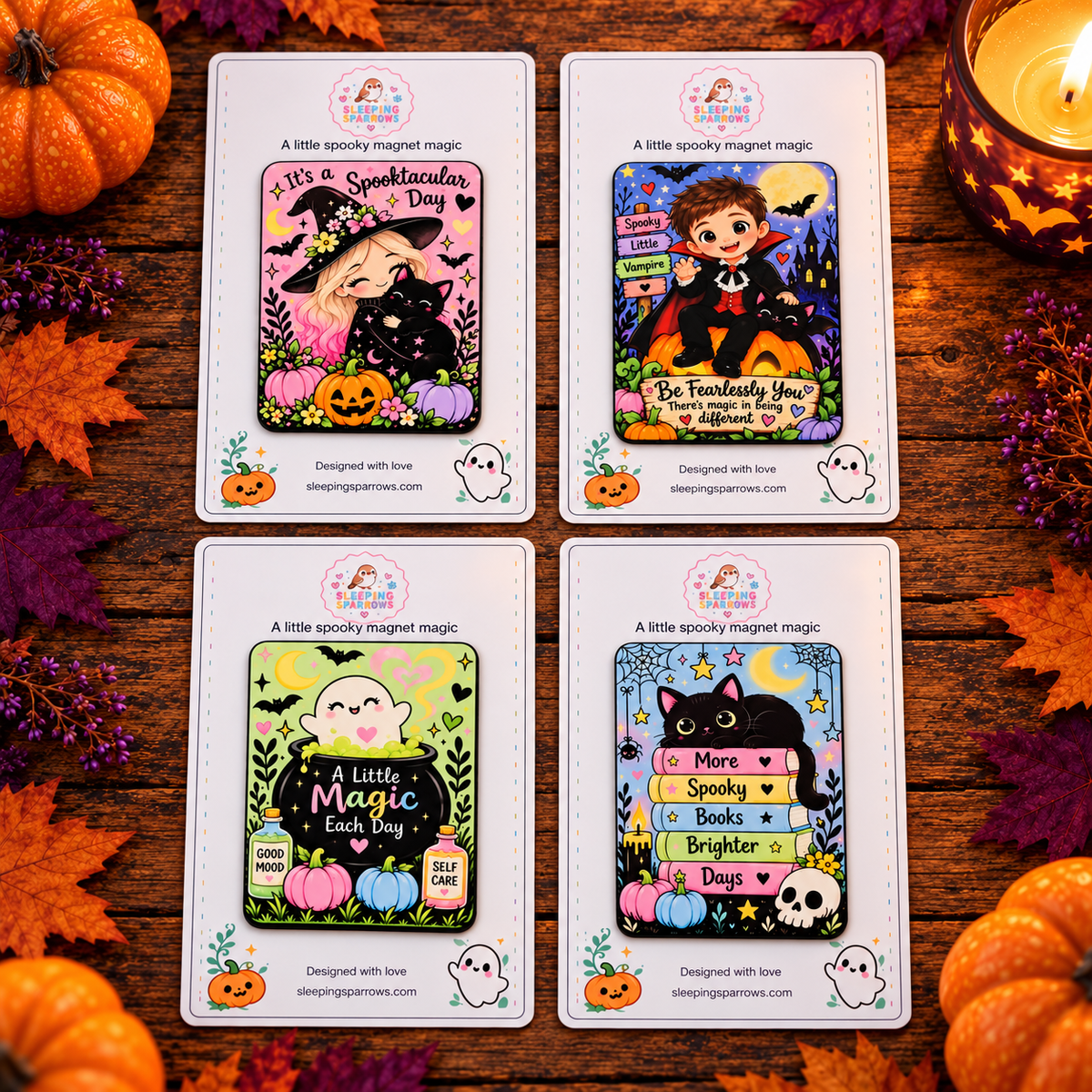 Kids Halloween Magnet
