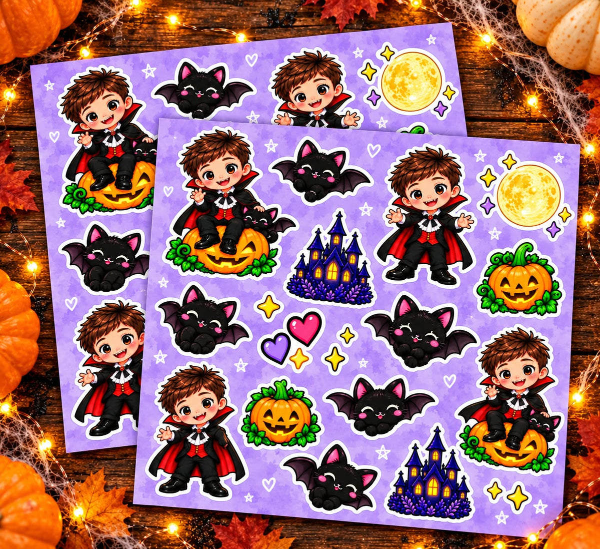 Kids Halloween Stickers