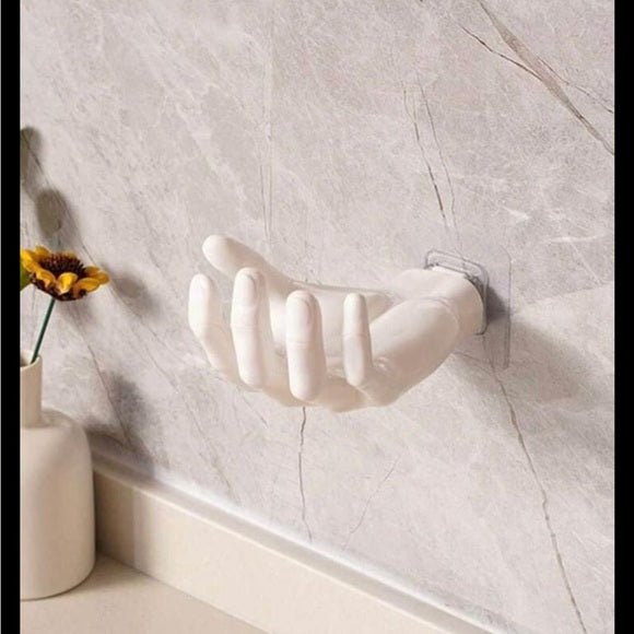 Handshapped wall hook