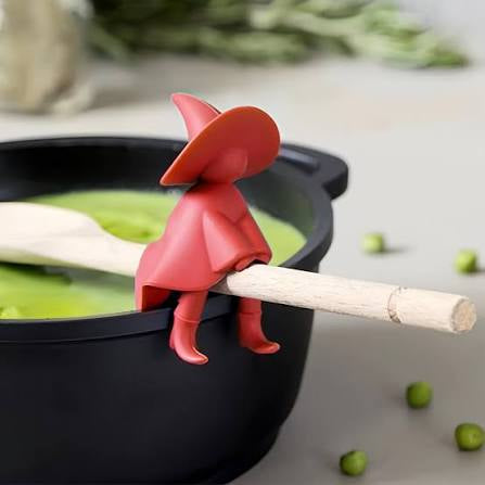 Witch spoon and lid holder