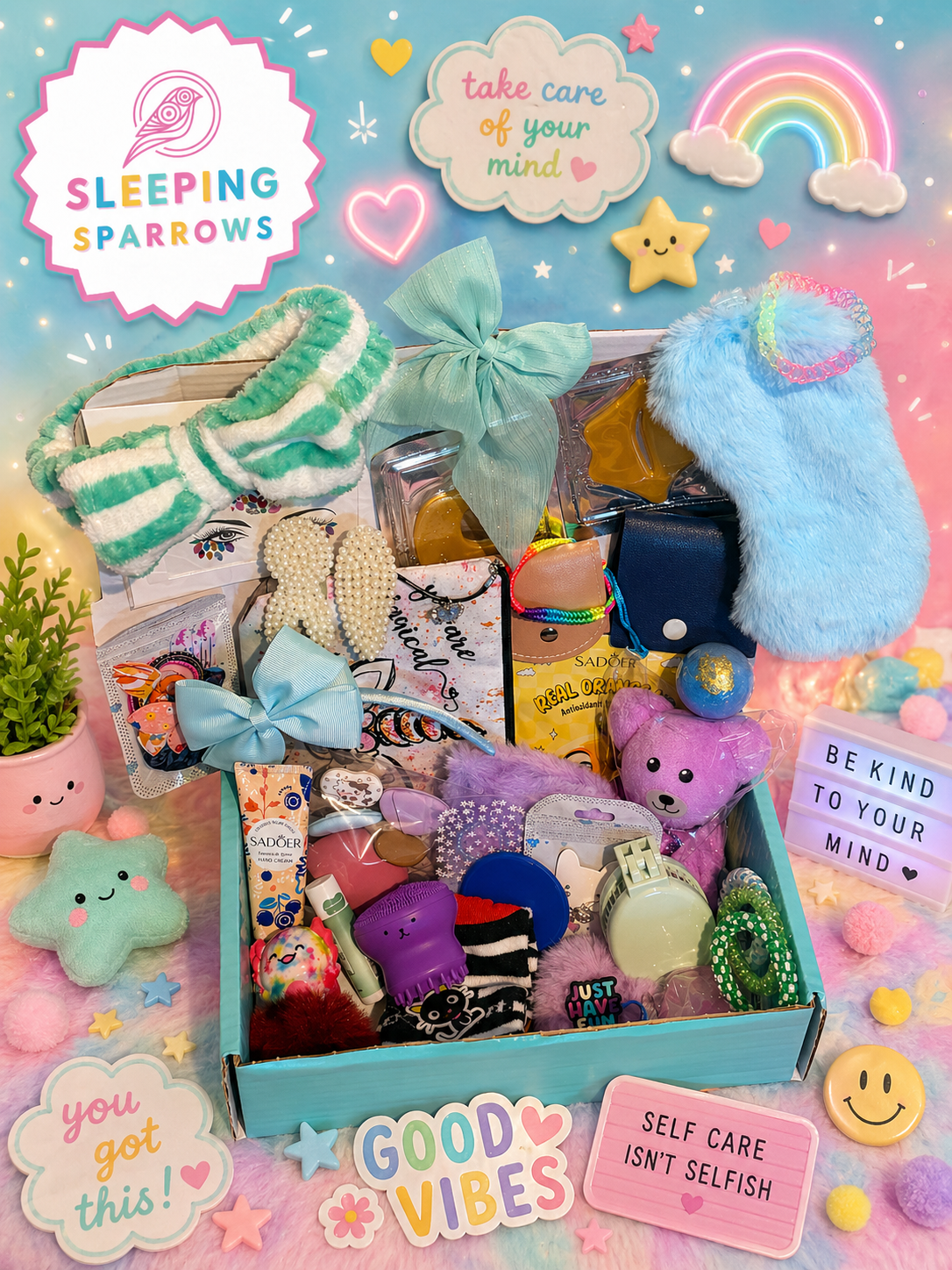 Wellbeing pre packed box