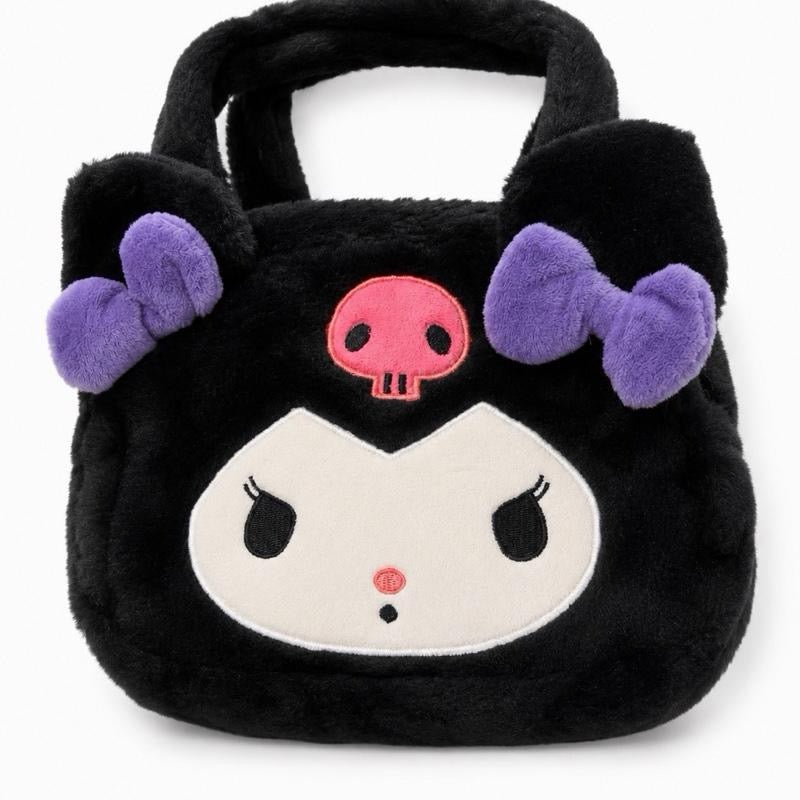 Kuromi plush bag