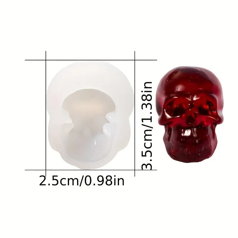 Mini Skull resin Epoxy Resin Casing Mold